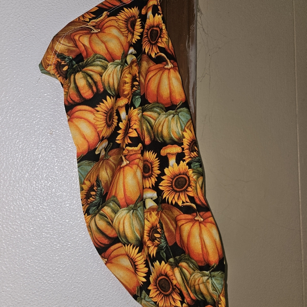 Fall With Pumpkins Plastic Ball Holdet